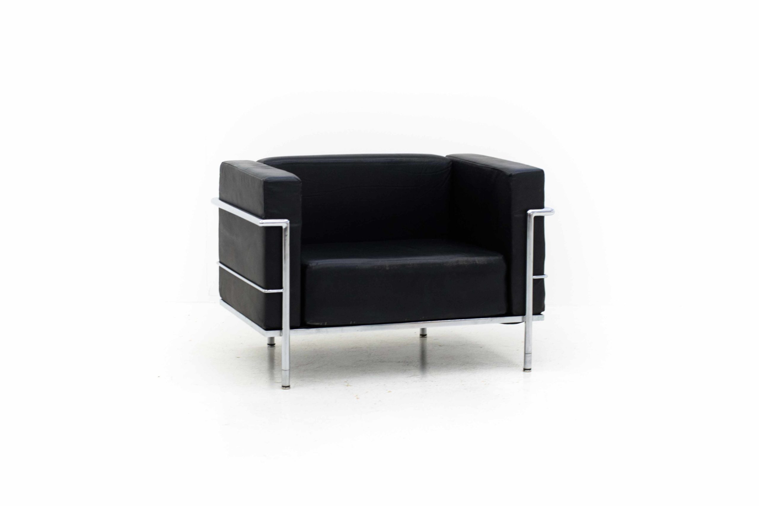 2er Set Le Corbusier LC101 Sessel von Heidi Weber-0
