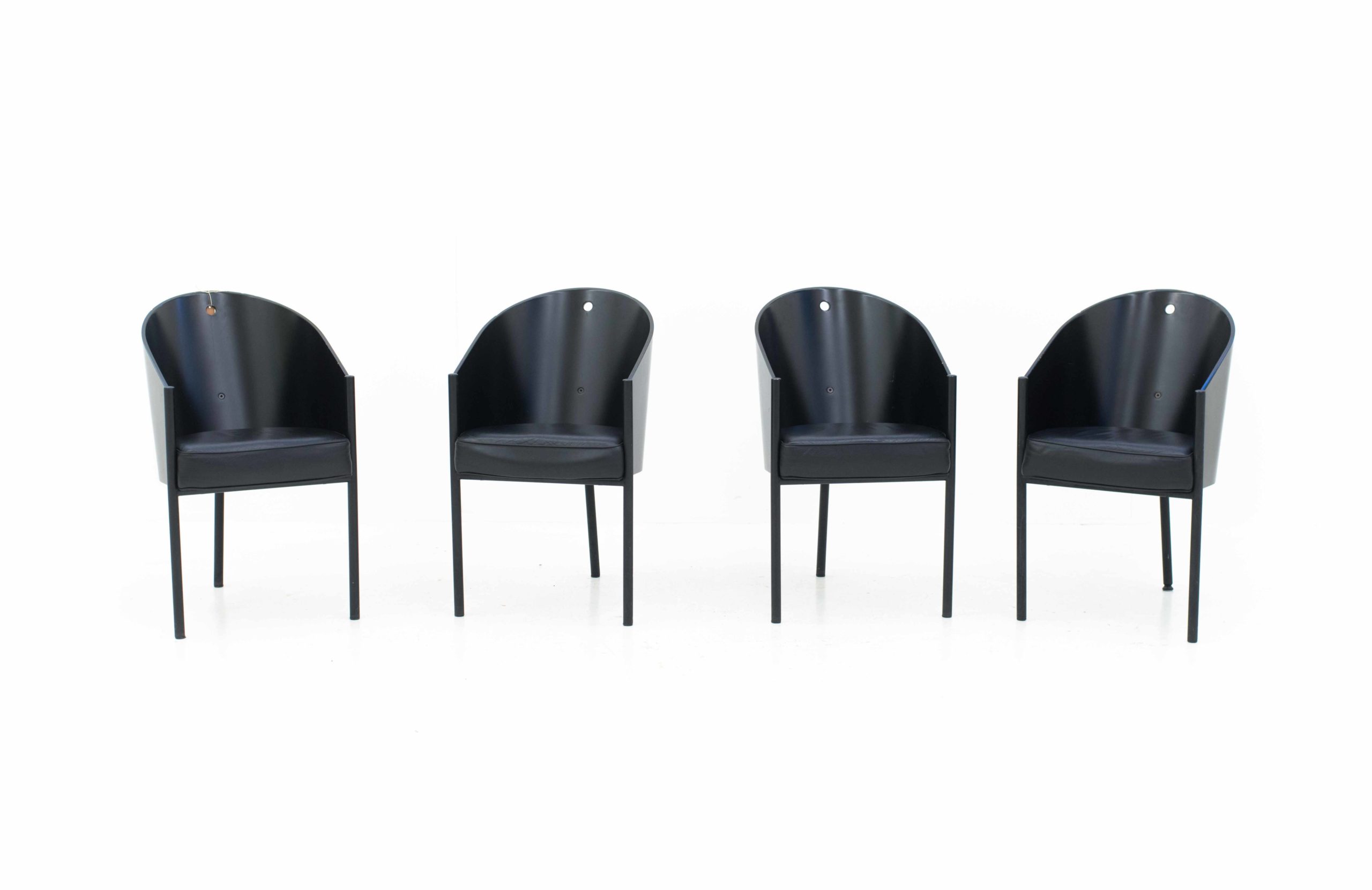 4er Set Costes Stühle von Philippe Starck-1