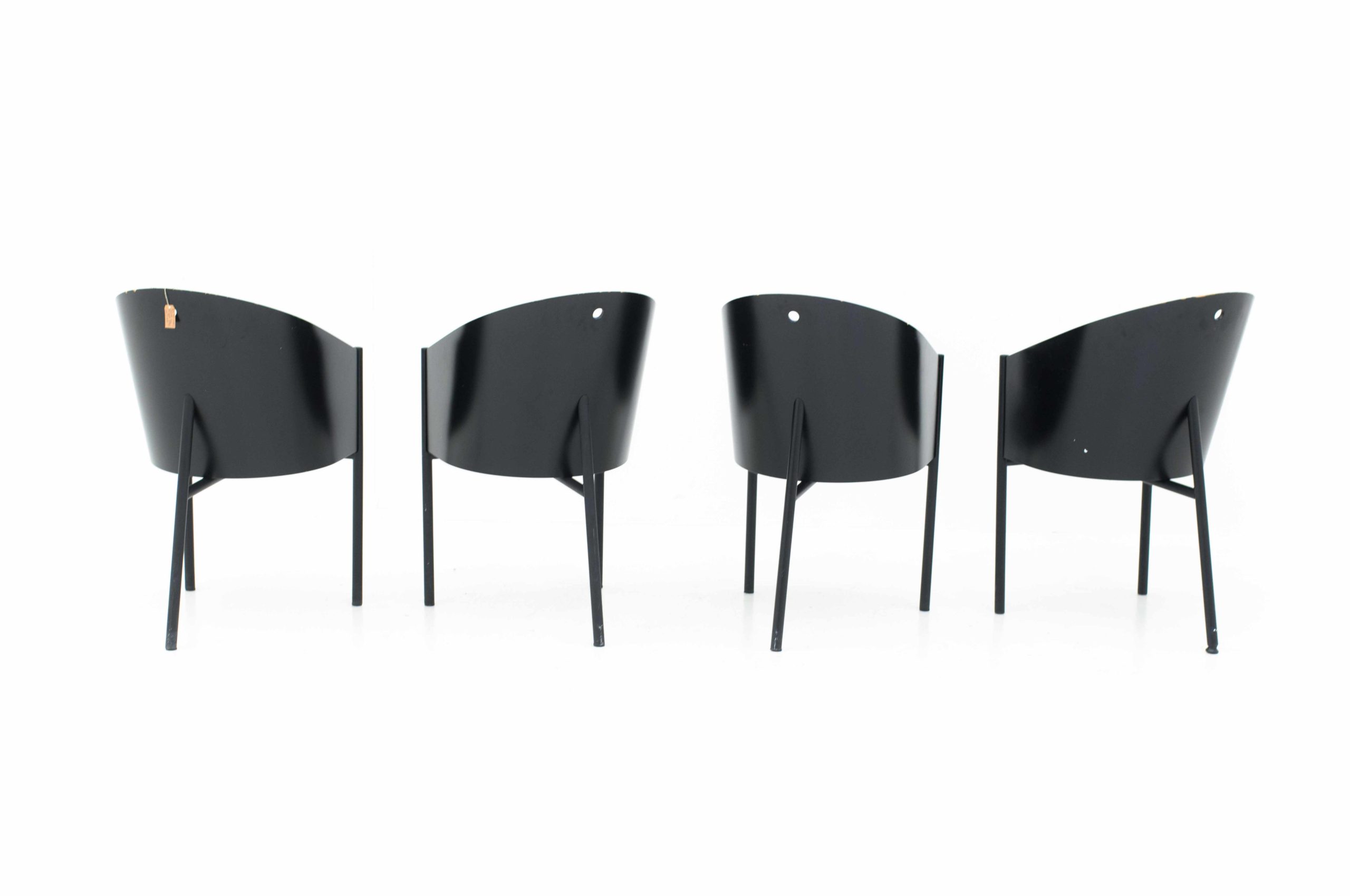 4er Set Costes Stühle von Philippe Starck-3