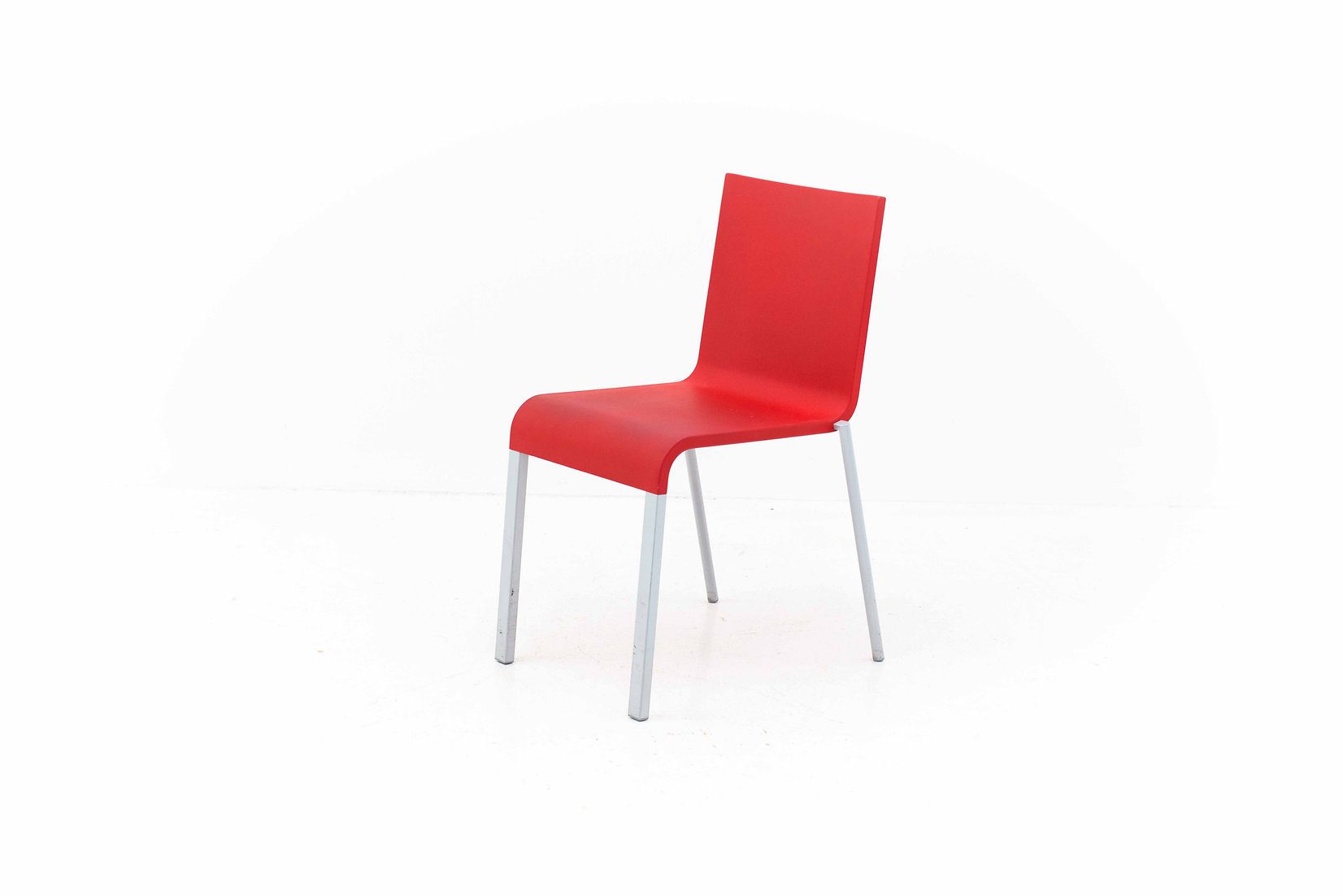 Maarten Van Severen .03 Stühle von Vitra in Rot-0