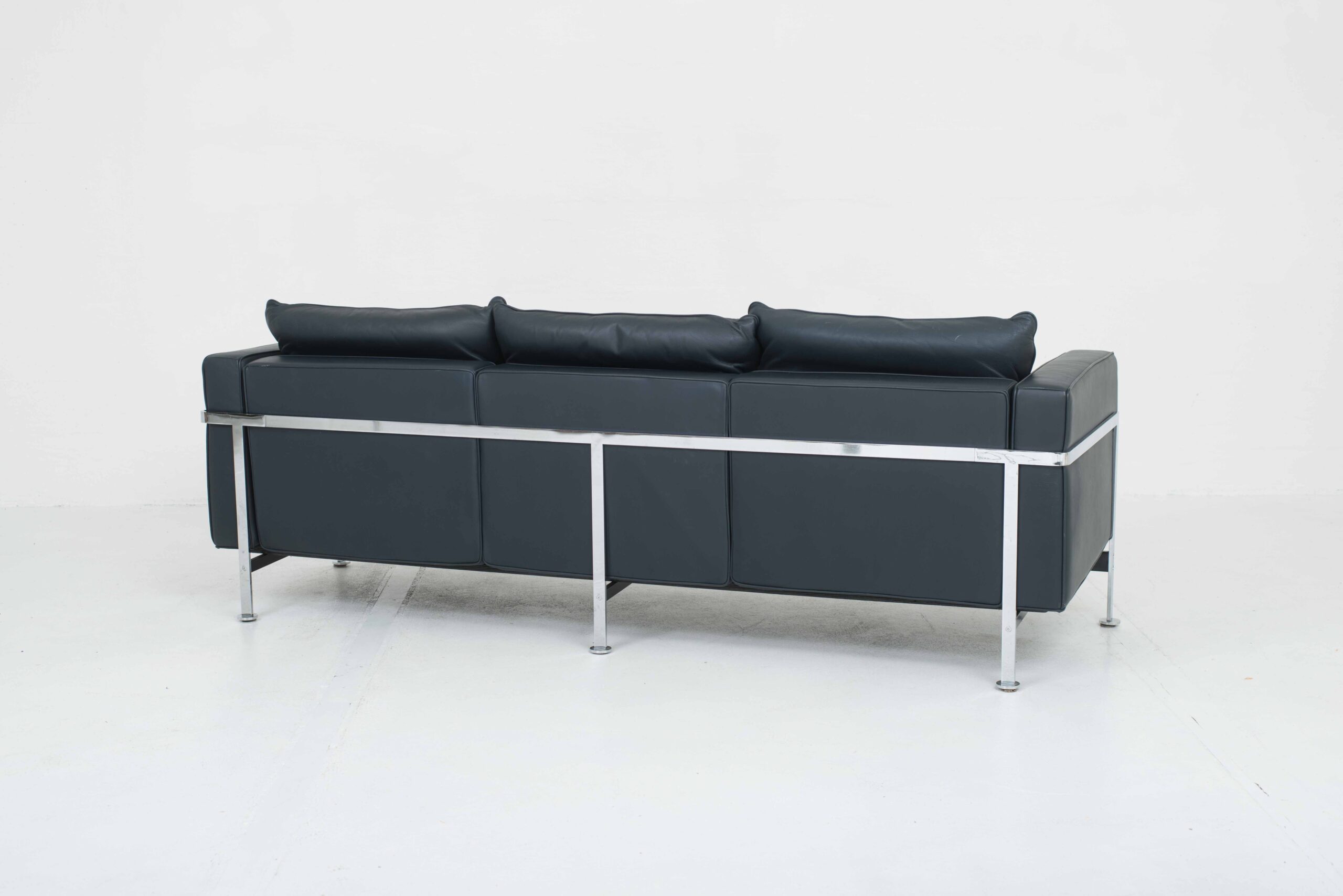 Haussmann RH 302 3er Sofa für de Sede in Dunkelblau-11