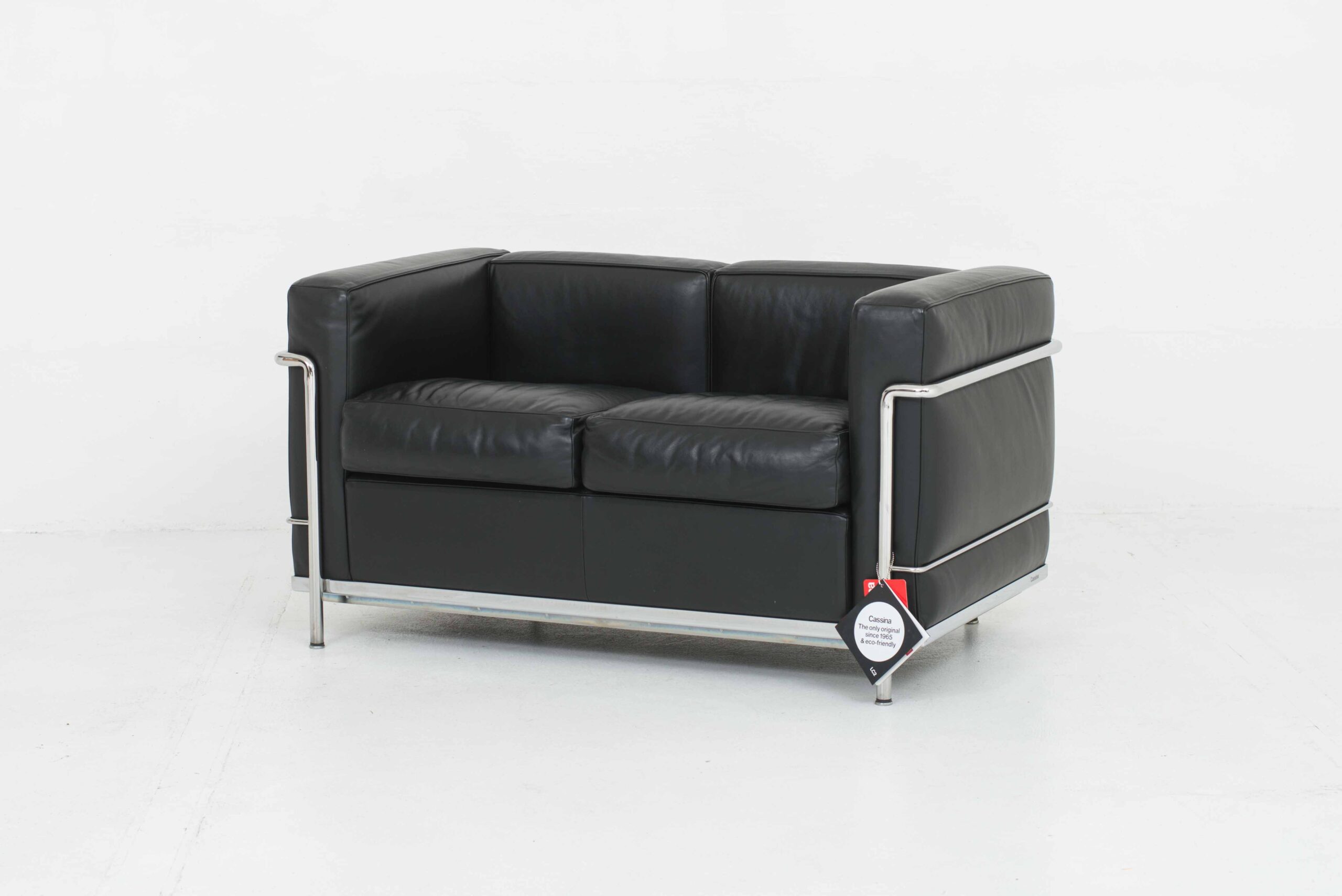 Le Corbusier LC2 2er Sofa von Cassina-2