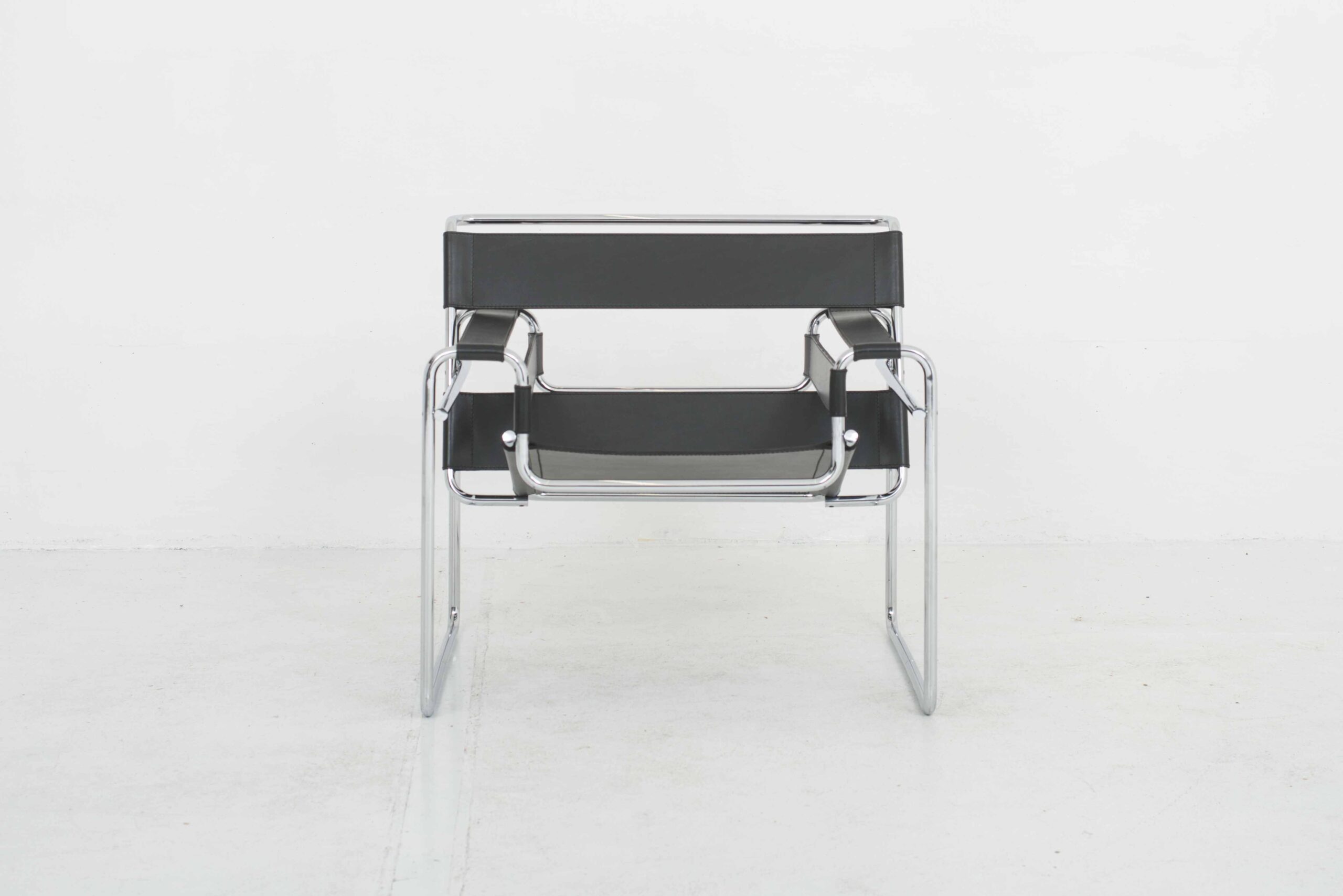 Marcel Breuer B3 / Wassily Chair von Knoll in Schwarz-1