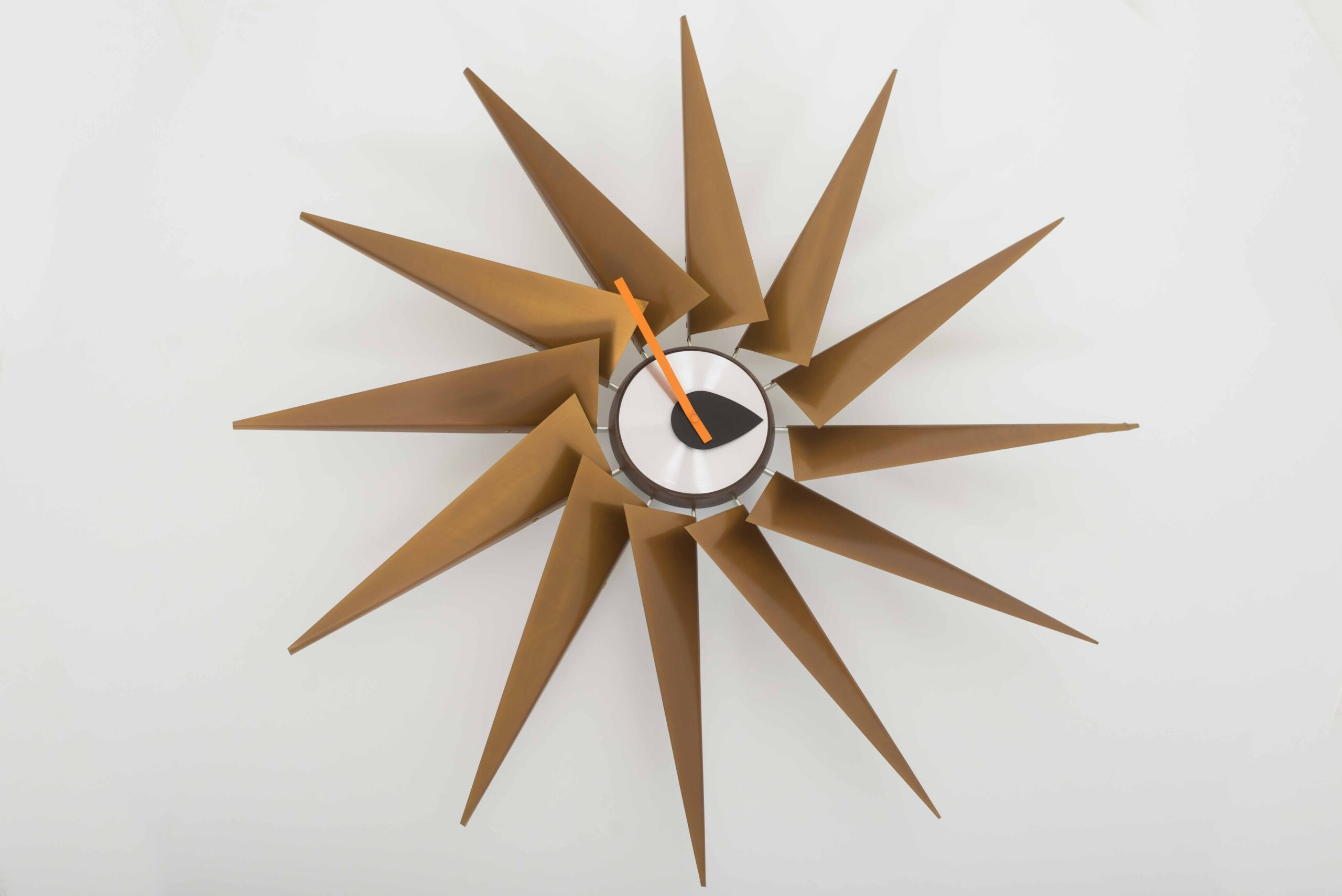 George Nelson Wanduhr Turbine Clock von Vitra-0