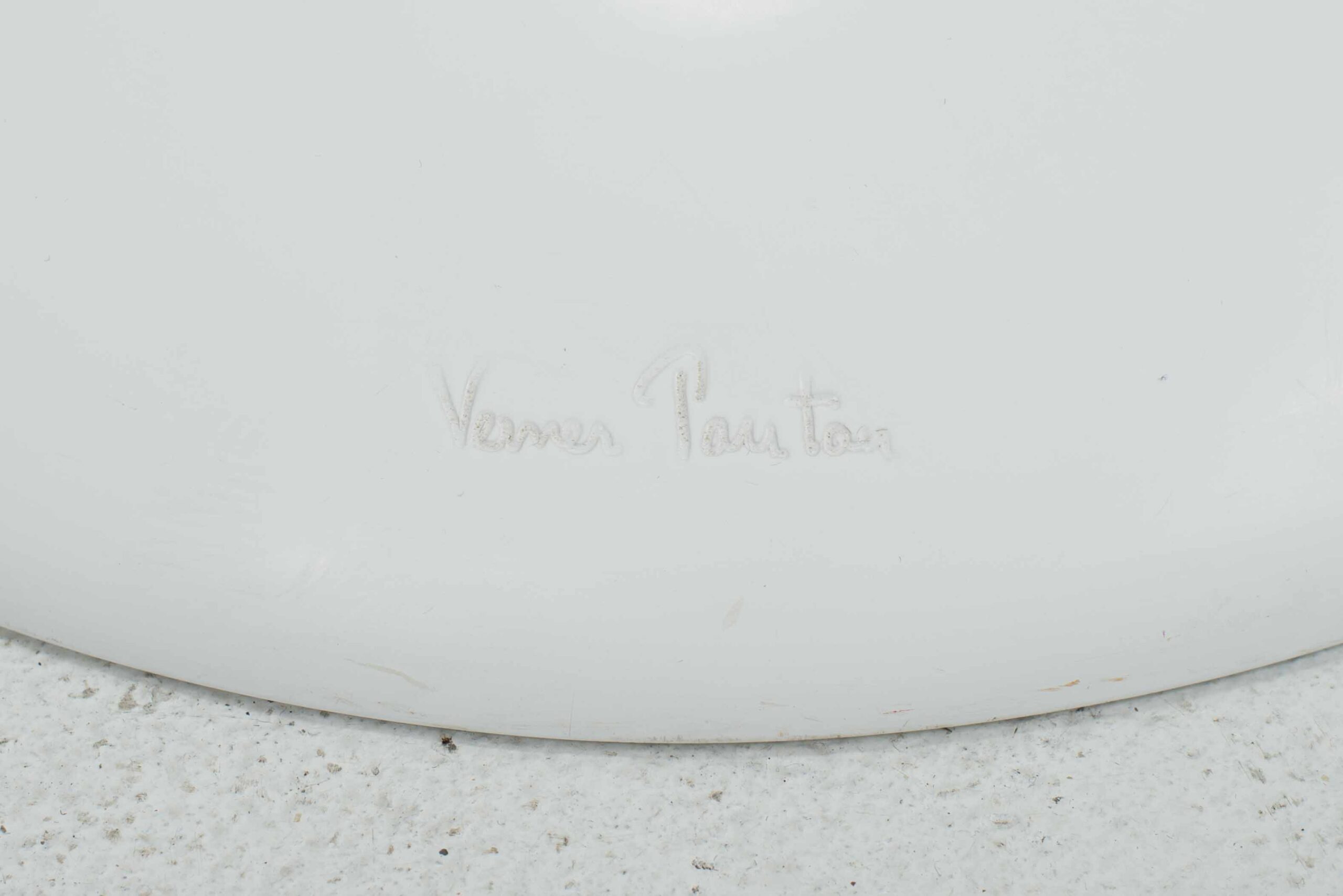 Vitra Panton Classic Stuhl von Verner Panton in Weiss-6